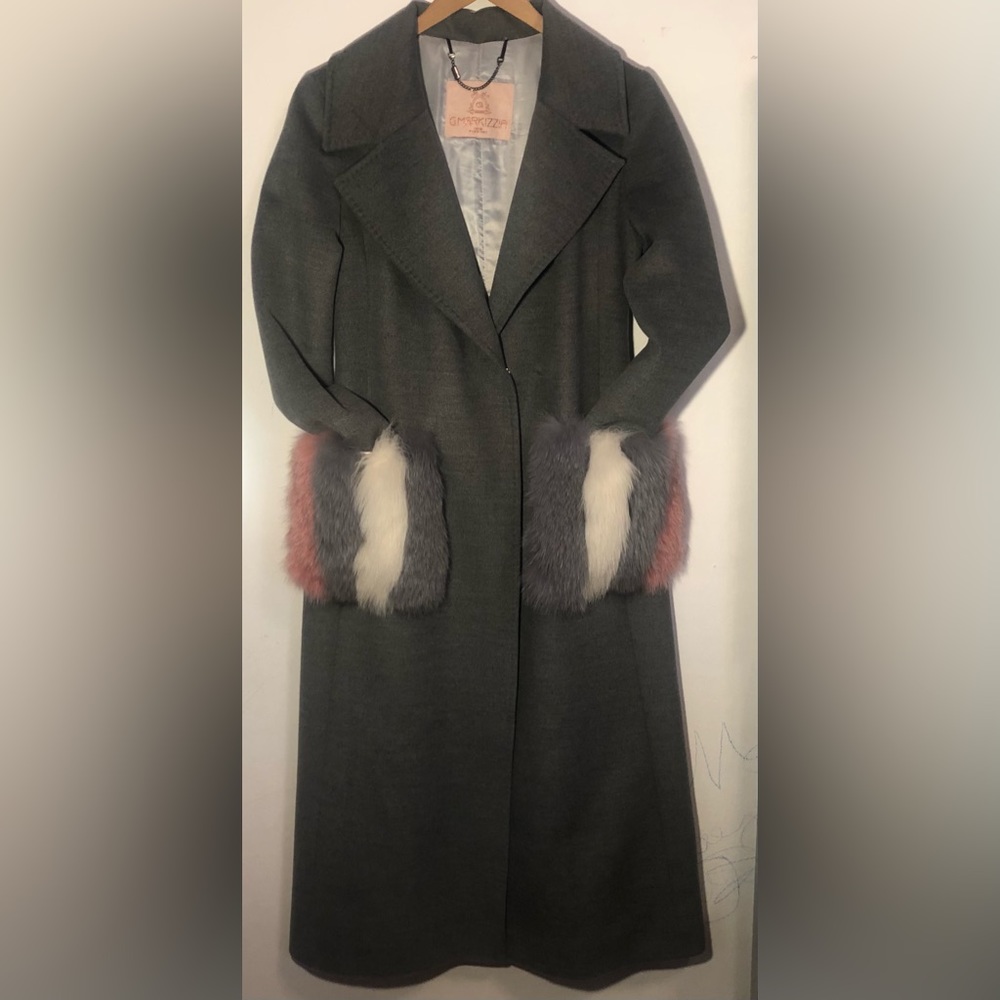 Grey Fall coat Size 38